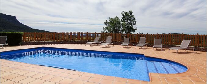 Pool with view Catalonia Casa Cosmia